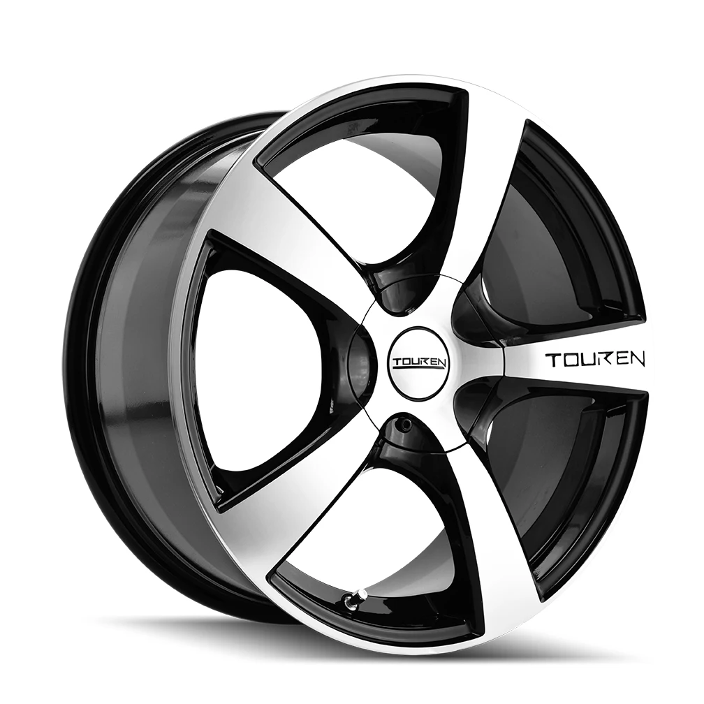 Touren Tr9 Gloss Black Machined Wheel Touren Tr9 Gloss Black Machined Wheel