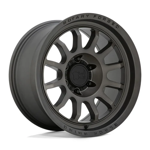 Black Rhino Hard Alloys RAPID MATTE BRUSHED GUNMETAL Wheel Black Rhino Hard Alloys RAPID MATTE BRUSHED GUNMETAL Wheel