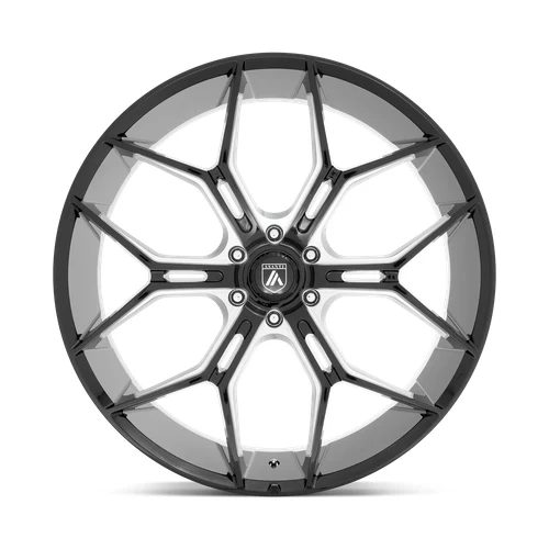 22 Inch GLOSS BLACK MILLED 6 Lug Rims ABL38-22956820BK