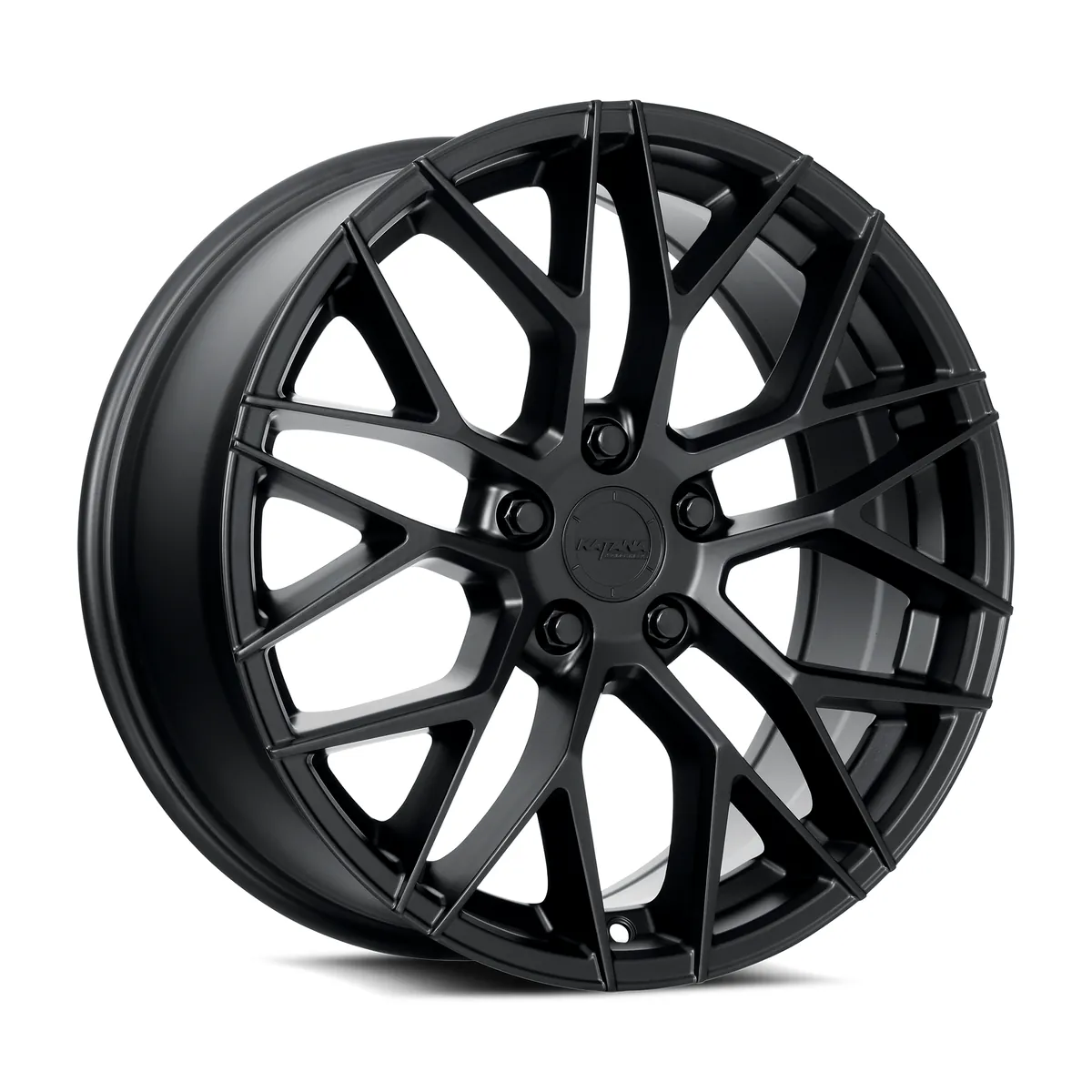 Kr01 Matte Black Rims 17x7.5 5x100 ET40