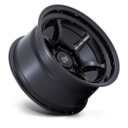 SHOGUN MATTE BLACK Rims for Jeep Wrangler, Jeep Grand Cherokee, Jeep Gladiator