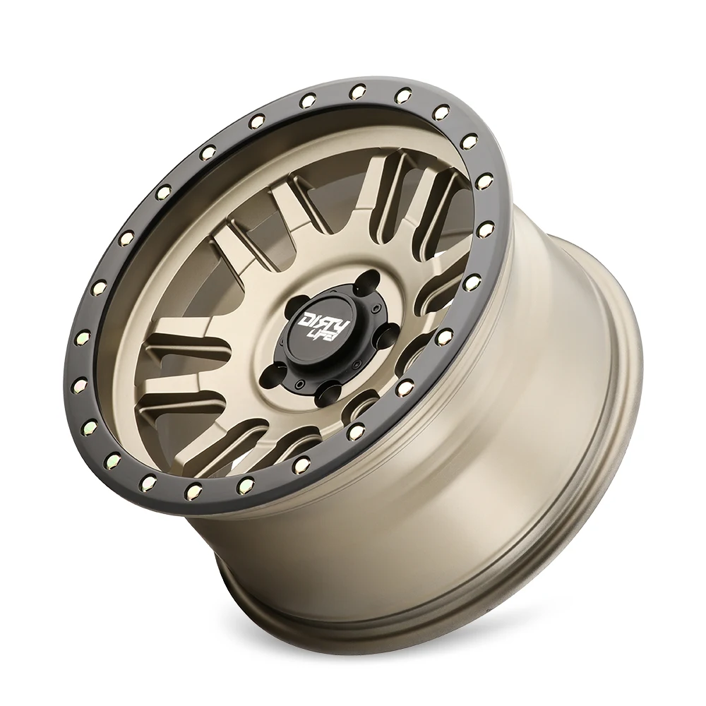 17 Inch Satin Gold 5 Lug Jeep Rims 9309-7973MGD12