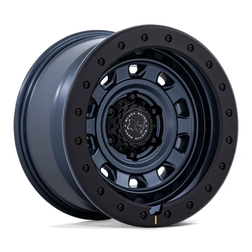 Black Rhino Hard Alloys BR023 XPLORER METALLIC BLUE W/ MATTE BLACK L Wheel