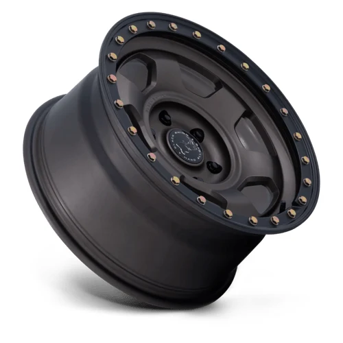BR029 TROOPER BURNT BRONZE W/ MATTE BLK-LP Rims for Toyota Tacoma, Toyota 4Runner, Chevy Silverado