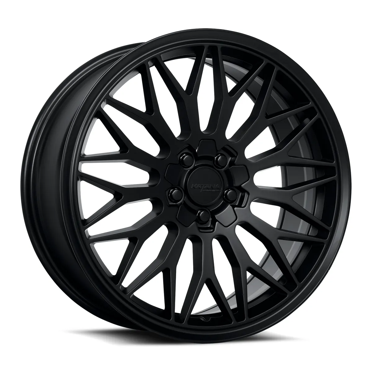 Kr05 Matte Black Rims 17x7.5 5X100/5X114.3 ET40