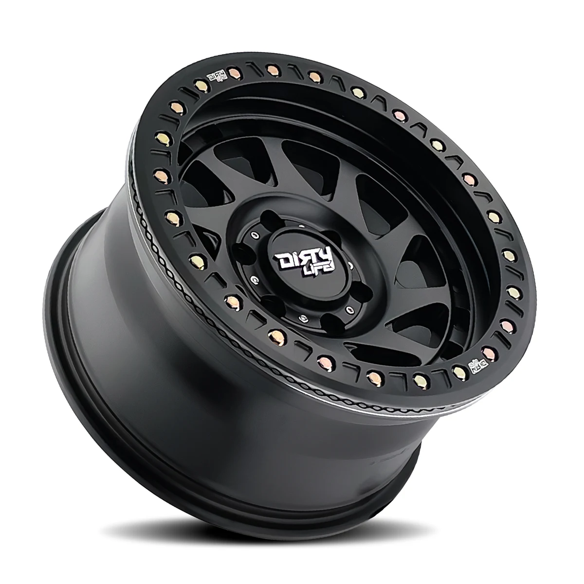 Enigma Race Matte Black Rims for Ford F250, Ford F350, Ford Excursion