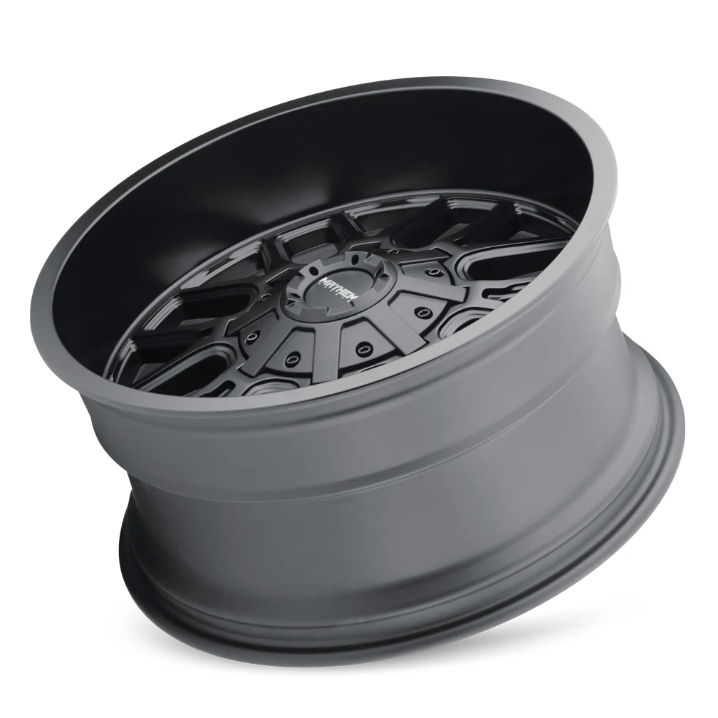 18 Inch Matte Black 8 Lug Rims 8107-8981MB