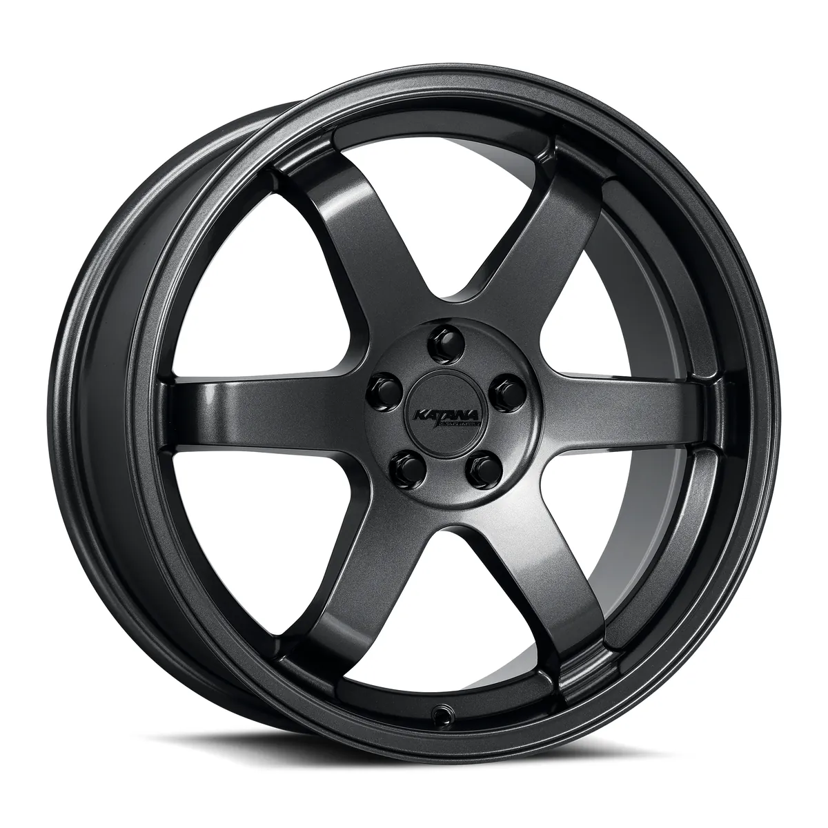 Kr08 Gloss Gunmetal Rims 17x7.5 5x100 ET40
