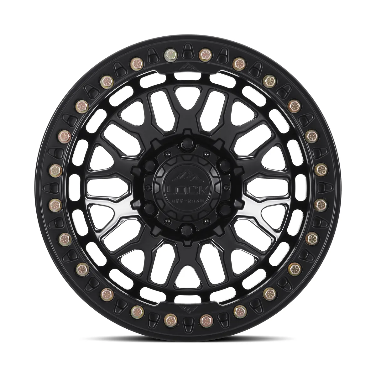 Lock Off-Road Invader Casting Beadlock Matte Black Wheel