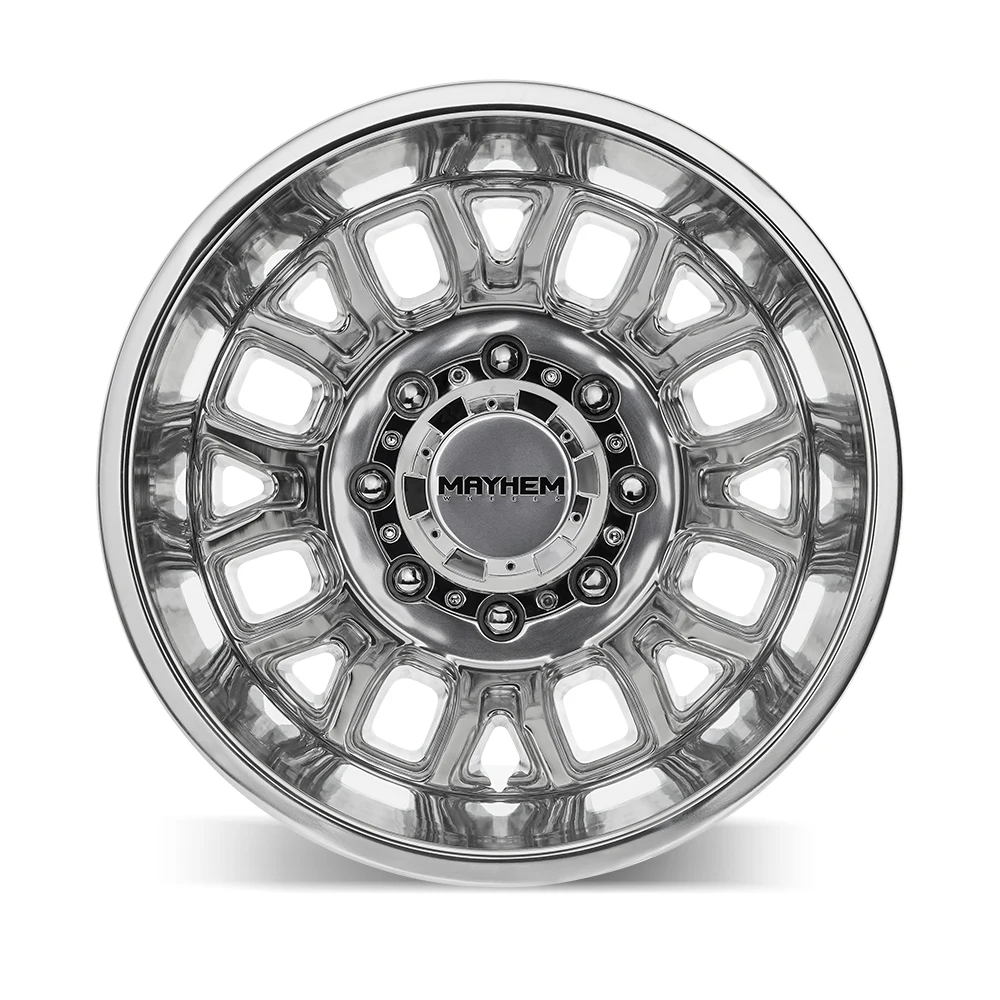 Cogent Dually Polished Rims for Dodge Ram 2500, Dodge Ram 3500, Chevy Silverado 2500 Classic
