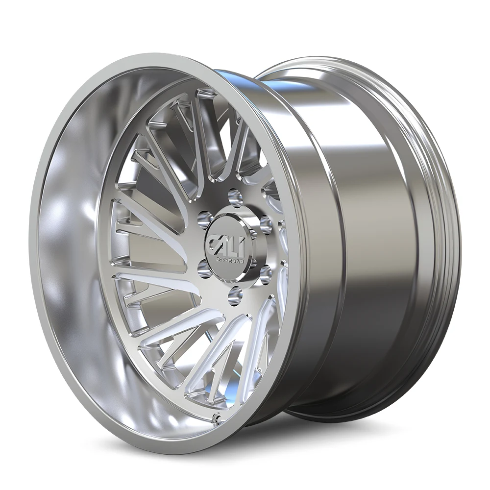 Purge Polished Rims for Dodge Ram 2500, Dodge Ram 3500, Chevy Silverado 2500 Classic