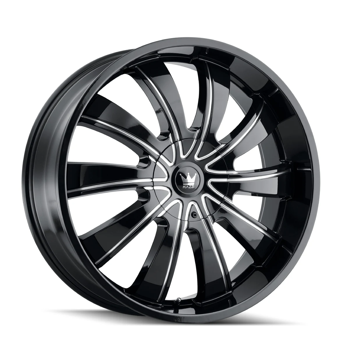 24x9.5 Rolla Gloss Black Milled Wheels 5x127 Bolt Pattern ET18 24x9.5 Rolla Gloss Black Milled Wheels 5x127 Bolt Pattern ET18