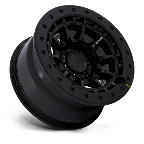 BR016 TUSK GLOSS BLACK Rims for Jeep Wrangler, Jeep Grand Cherokee, Jeep Gladiator