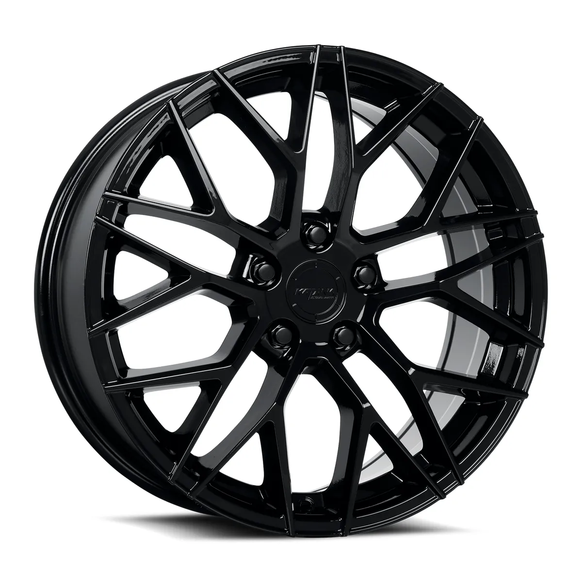 Kr01 Gloss Black Rims 18x8 5x100 ET40