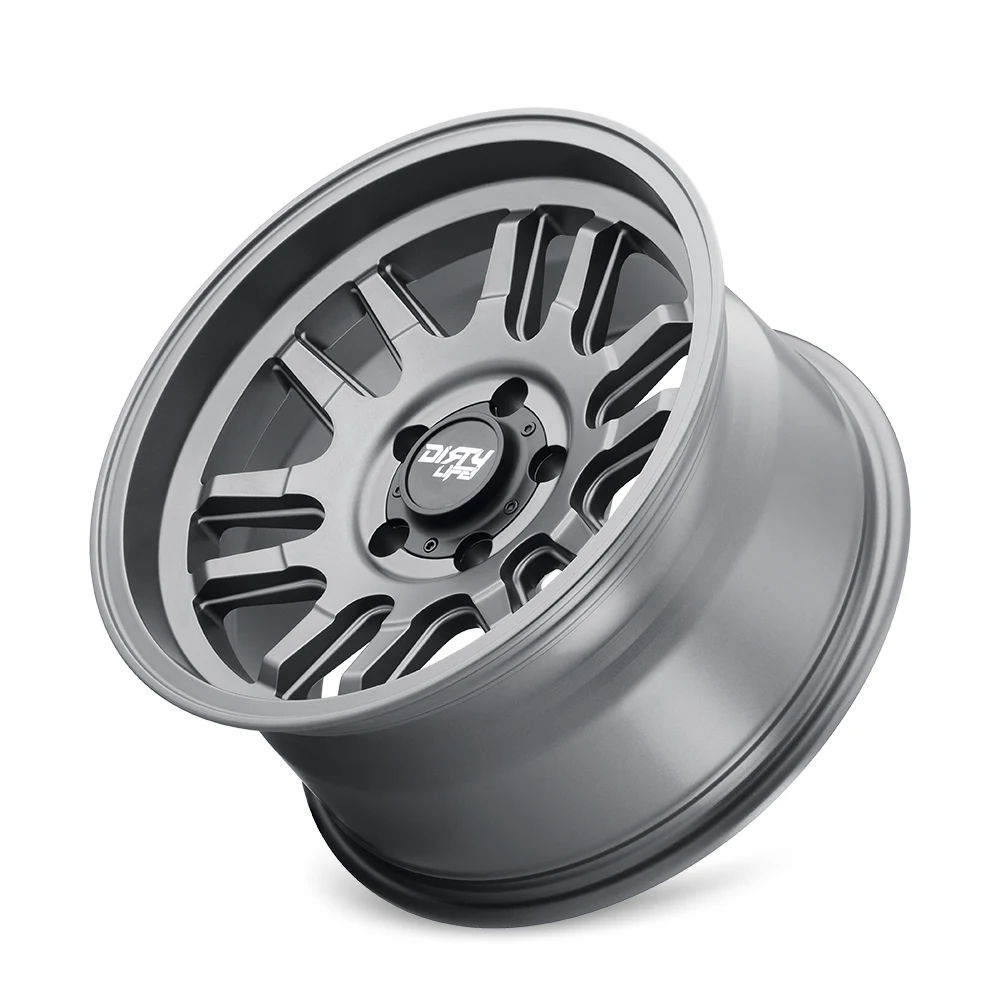 17 Inch Satin Graphite 6 Lug Rims 9310-7883MGT25