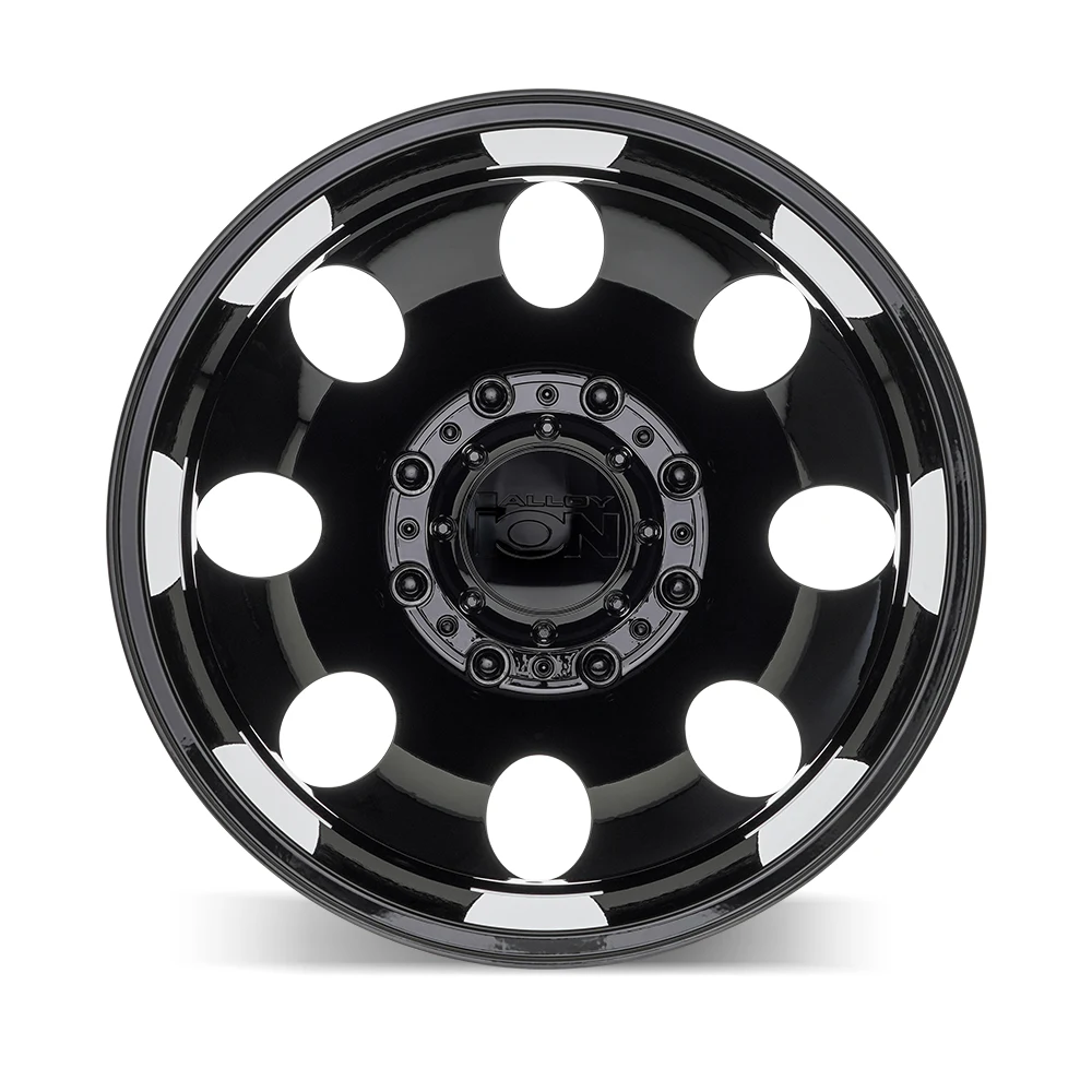 167 Dually Gloss Black Rims 20x8.25 8x210 ET