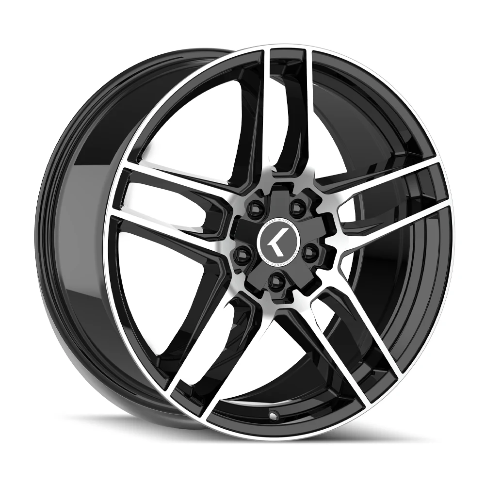 Kraze Converge Black Machined Wheel