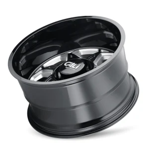 20 Inch Gloss Black Milled 6 Lug Ford Rims 9111-2236BM