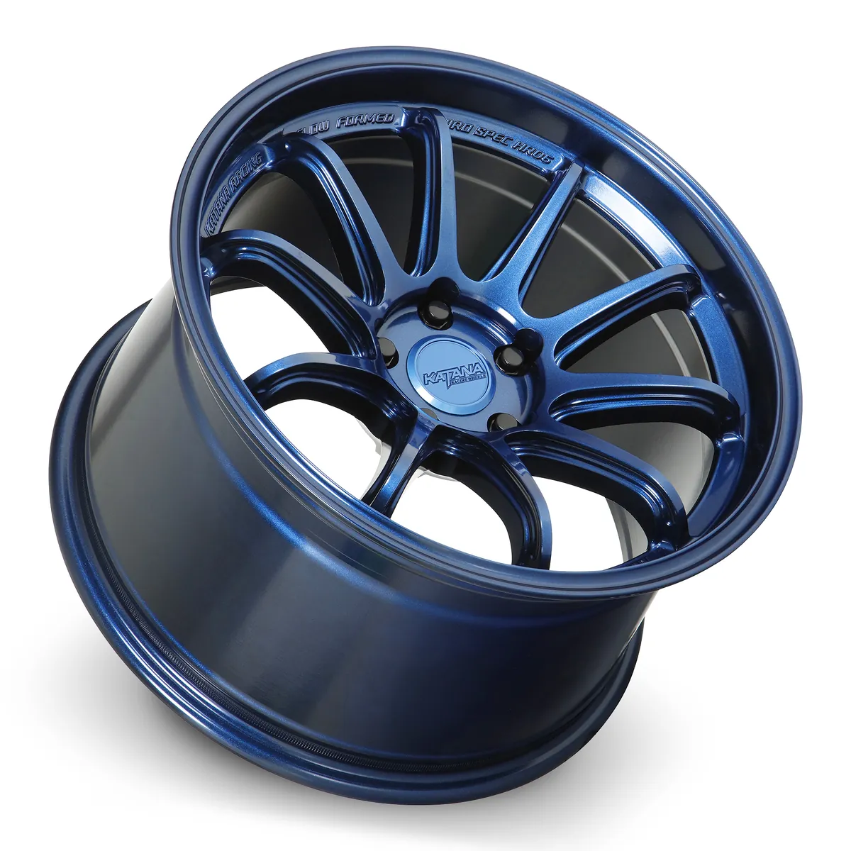 18 Inch Metallic Blue 5X112 Rims HR06-188552BLUE