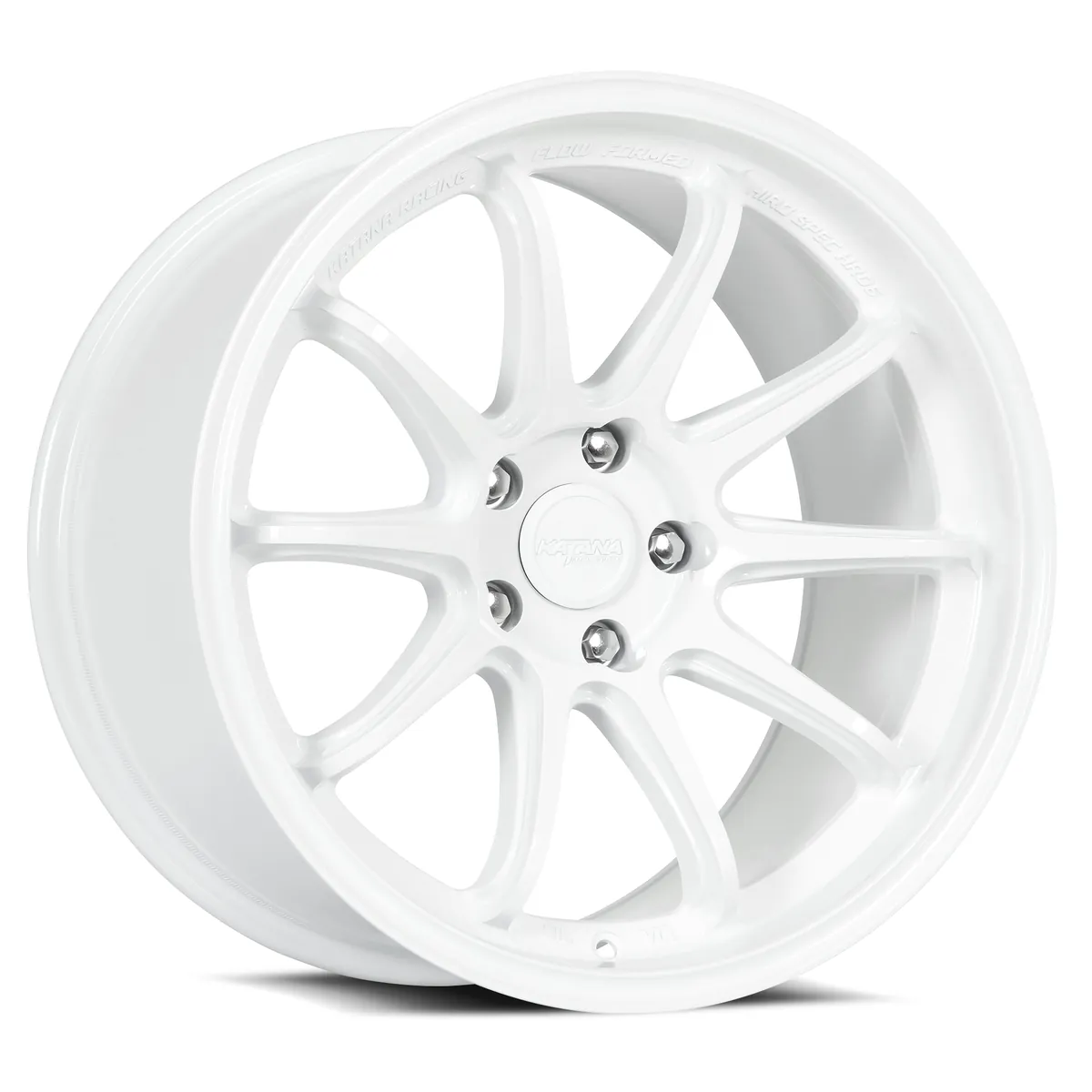 Hr06 Gloss White Rims 18x8.5 5x120 ET35
