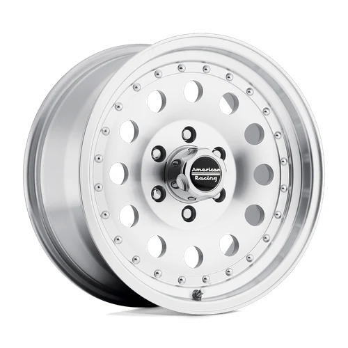 American Racing AR62 OUTLAW II MACHINED W/ CLEAR COAT Wheel
