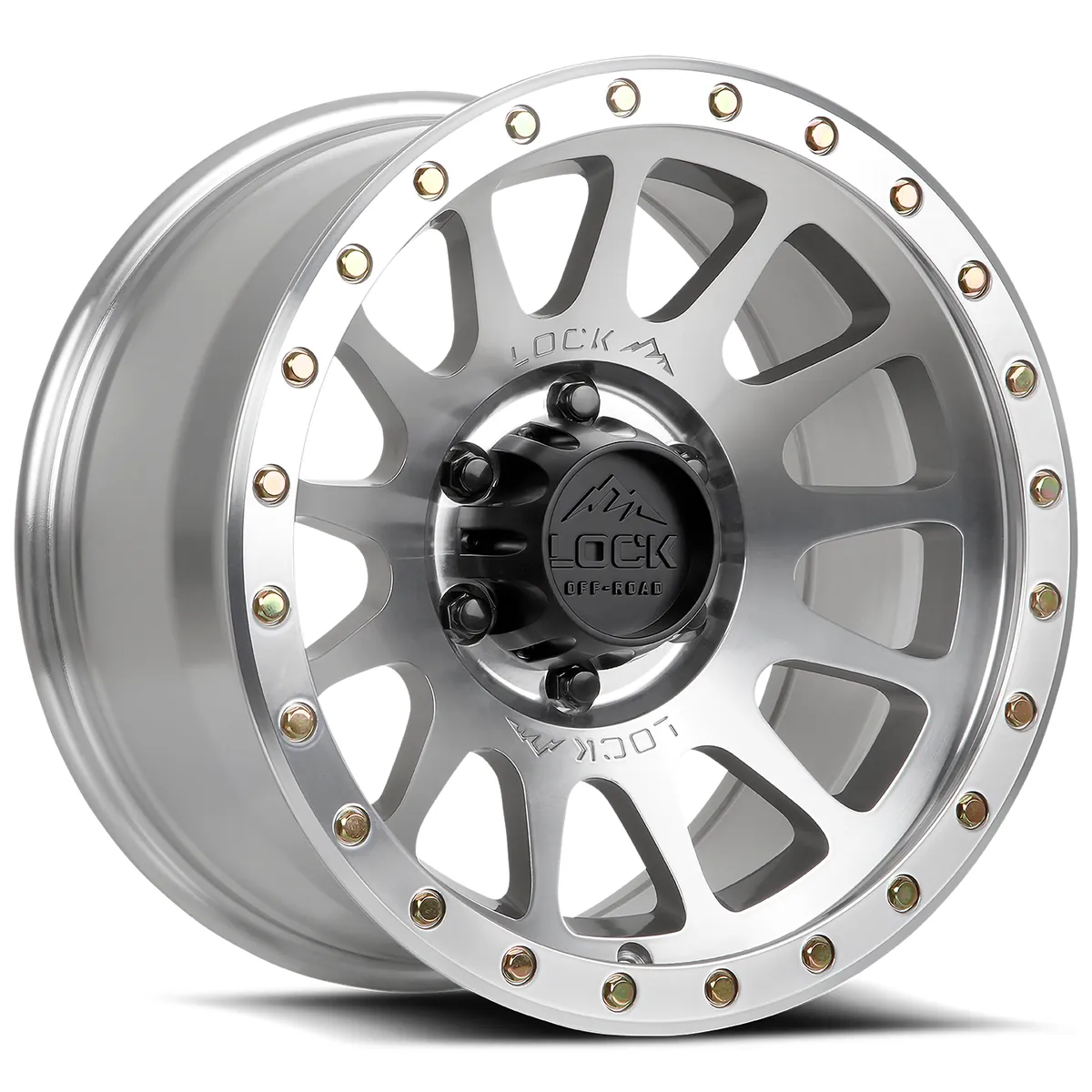Yosemite Machined With Clear Coat Rims for Ford F150, Ford Expedition, Ford Raptor