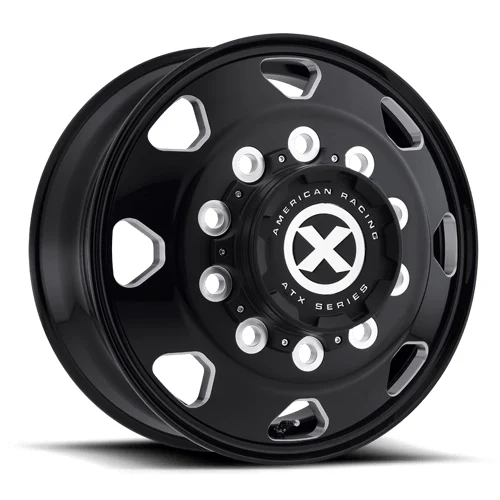 ATX AO401 OCTANE GLOSS BLACK MILLED Wheel
