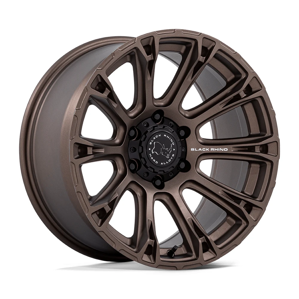 Black Rhino Hard Alloys BR020 DIAMONDBACK BURNT BRONZE 18 Inch Wheels