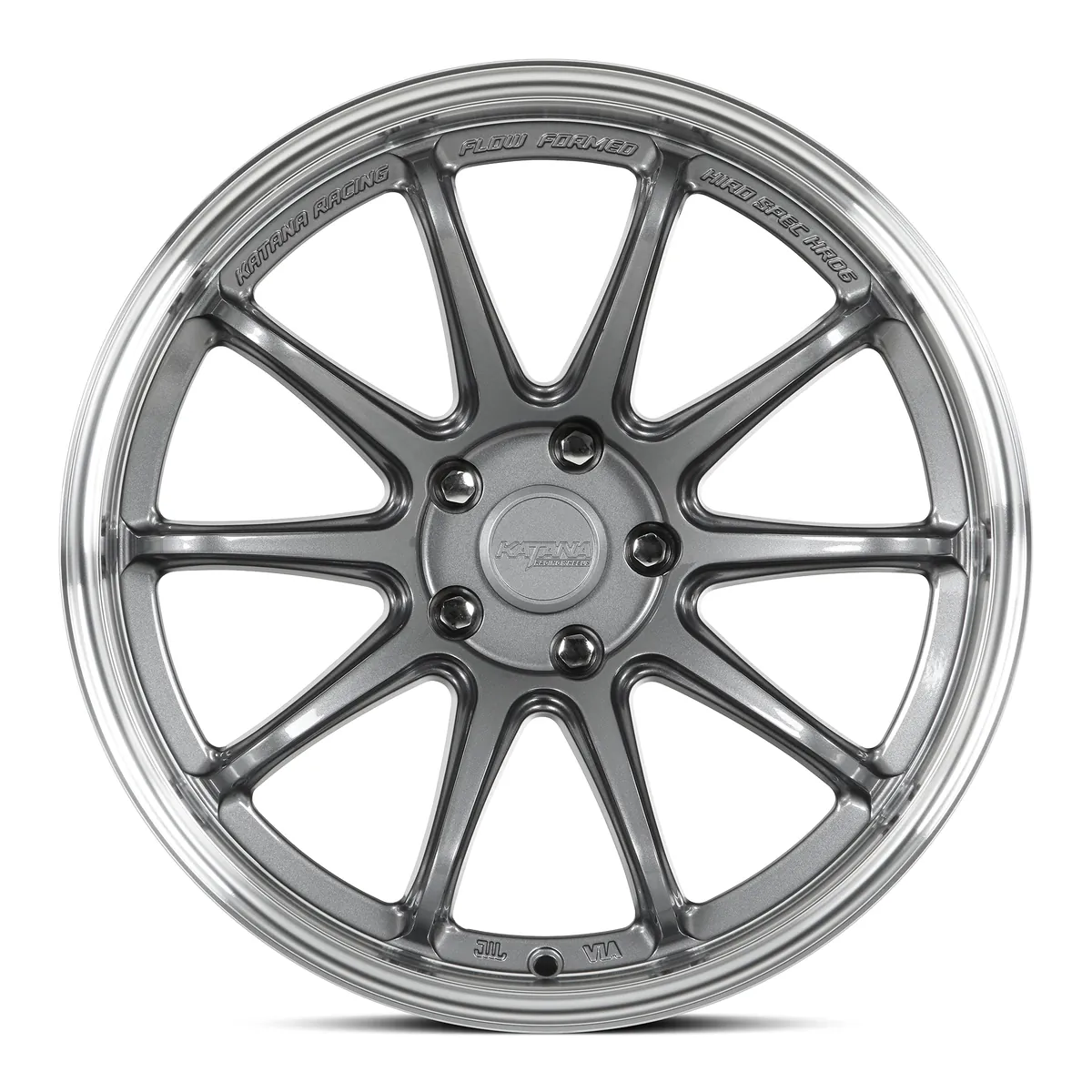 Katana Hr06 Gloss Gunmetal M Lip Wheel