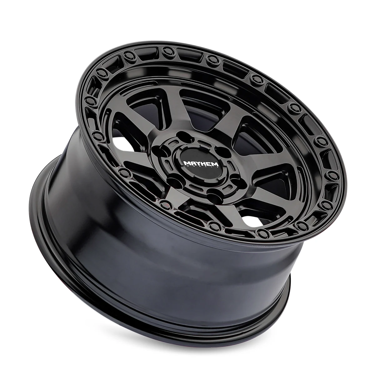 Ridgeline Satin Black Rims for Dodge Ram 2500, Dodge Ram 3500, Chevy Silverado 2500 Classic