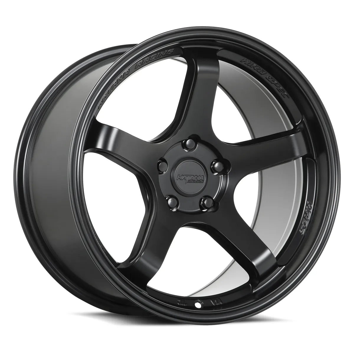 Hr05 Matte Black Rims 18x8.5 5x112 ET35