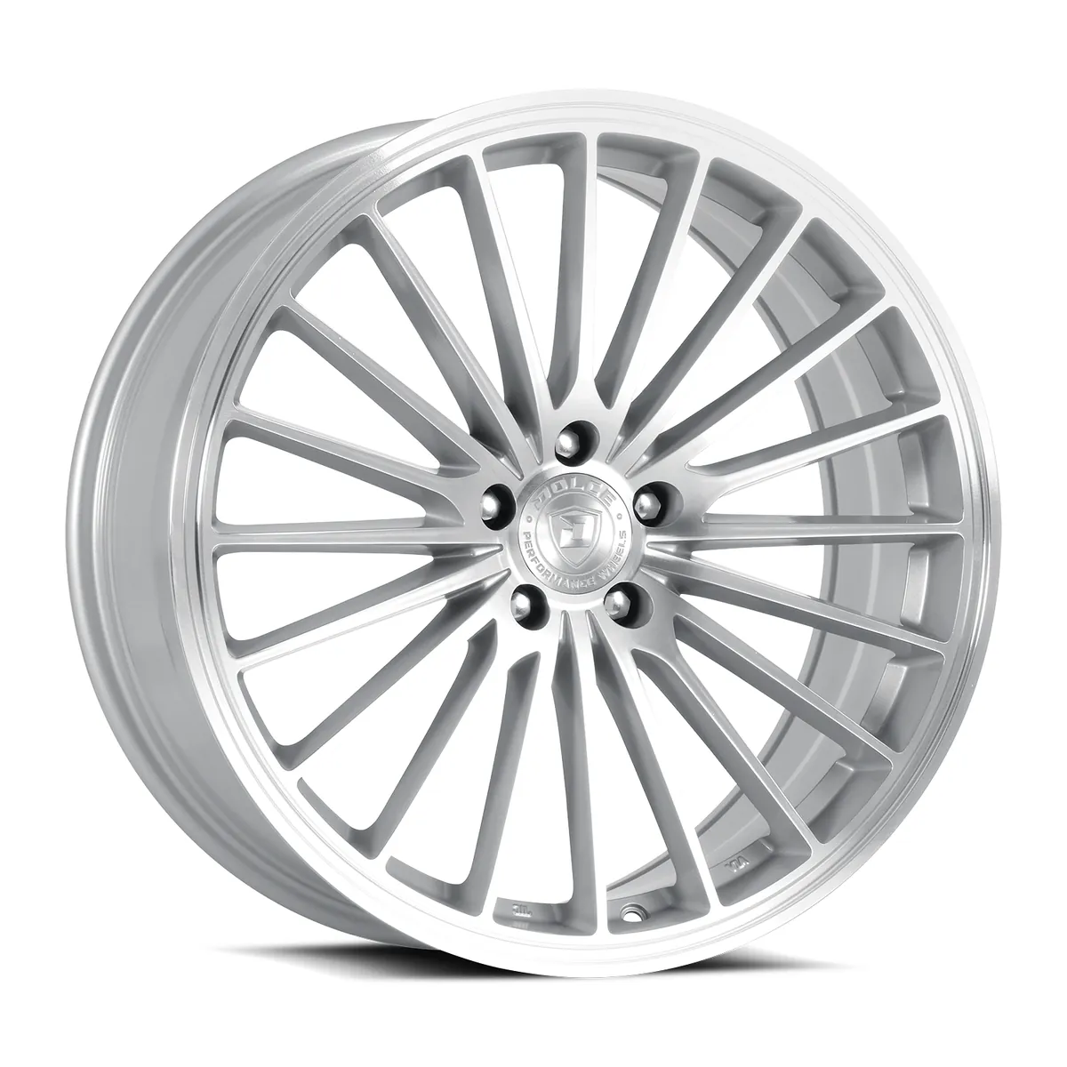 Ghost Gloss Silver Machined Face Rims 19x8.5 5x112 ET28