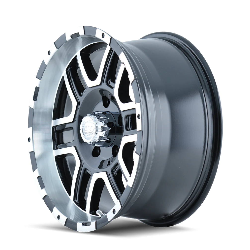 179 Satin Black Machined Rims for Toyota Tacoma, Toyota 4Runner, Chevy Silverado