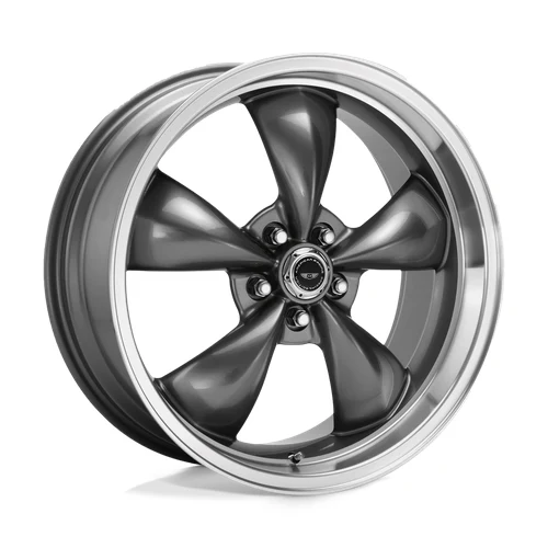 American Racing AR105 TORQ THRUST M ANTHRACITE W/ MACHINED LIP Wheel American Racing AR105 TORQ THRUST M ANTHRACITE W/ MACHINED LIP Wheel