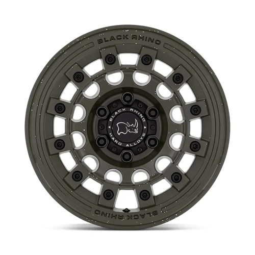 17 Inch OLIVE DRAB GREEN 6 Lug Rims BR004EX17906812N