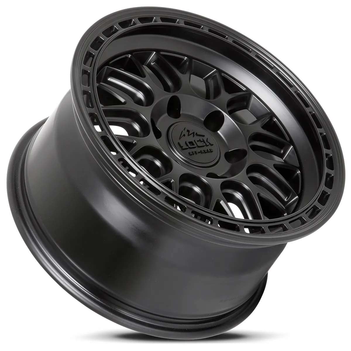 17 Inch Matte Black With Matte Black Ring 6 Lug Rims ONYX-7969MB12N