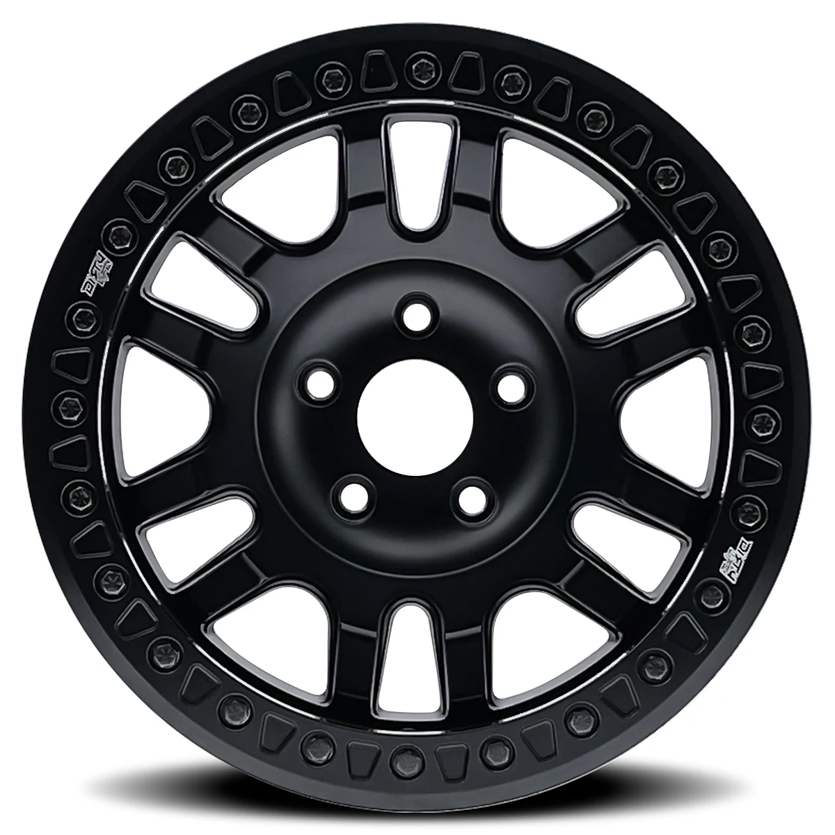 17 Inch Matte Black 5 Lug Jeep Rims 9314-7973MB38
