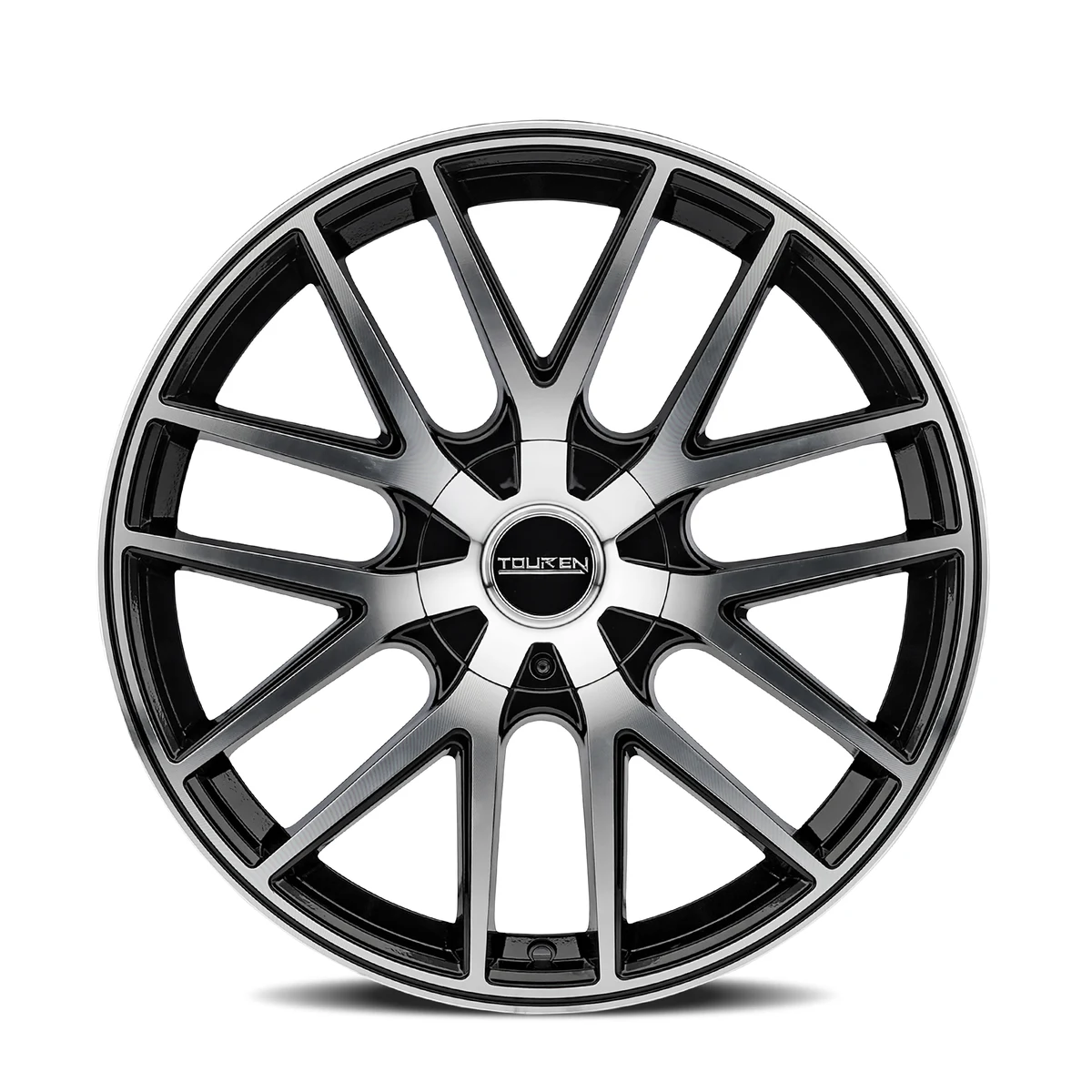 17 Inch Gloss Black Machined 4X100 Rims 3260-7701B