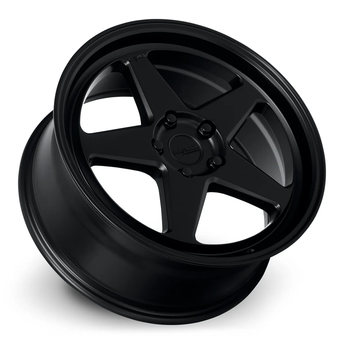 18 Inch Matte Black 5 Lug Rims KR03-188054MB