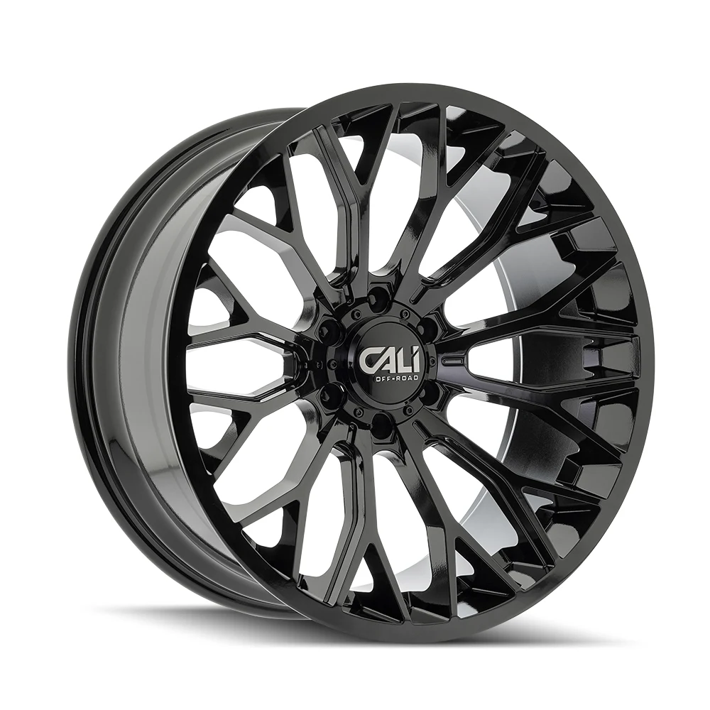 20x10 Evoke Gloss Black Wheels 6x139.7 Bolt Pattern ET-19 20x10 Evoke Gloss Black Wheels 6x139.7 Bolt Pattern ET-19