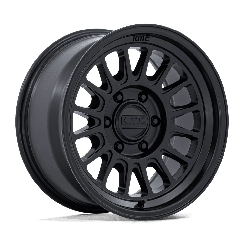 KMC KM733 IMPACT FFT MATTE BLACK 17 Inch Wheels