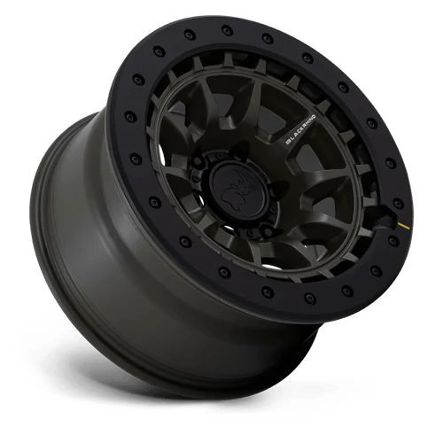 BR016 TUSK OLIVE DRAB GREEN Rims for Toyota Tacoma, Toyota 4Runner, Chevy Silverado