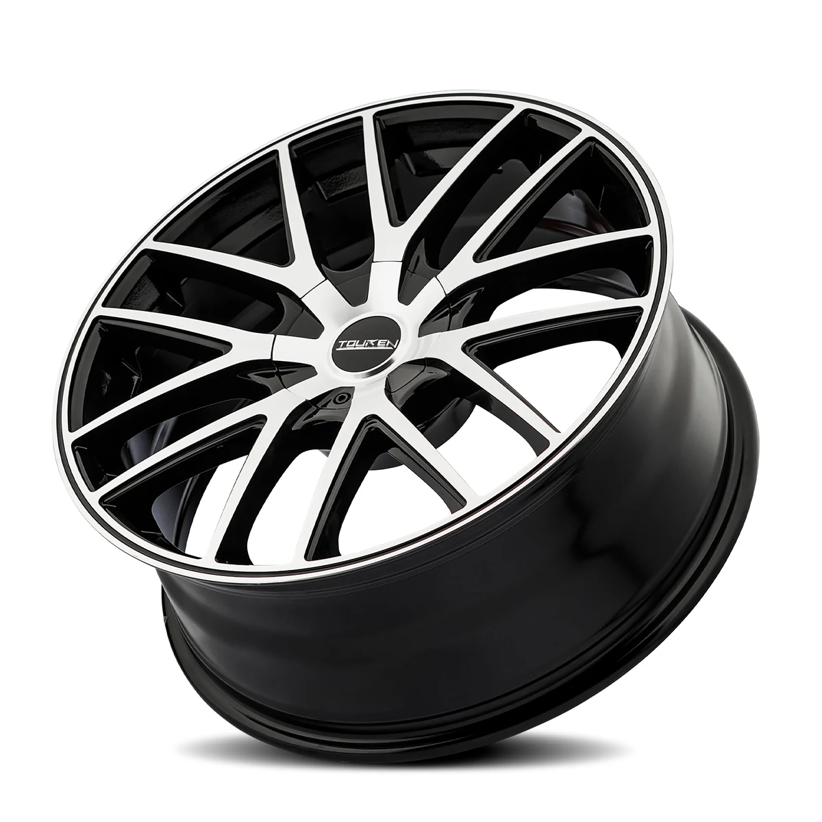 Tr60 Gloss Black Machined Rims 17x7.5 4x100 ET42