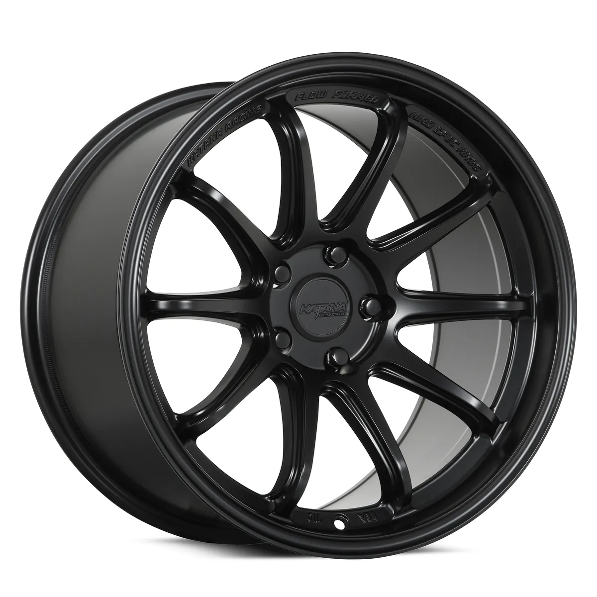 Hr06 Matte Black Rims 18x8.5 5x120 ET35