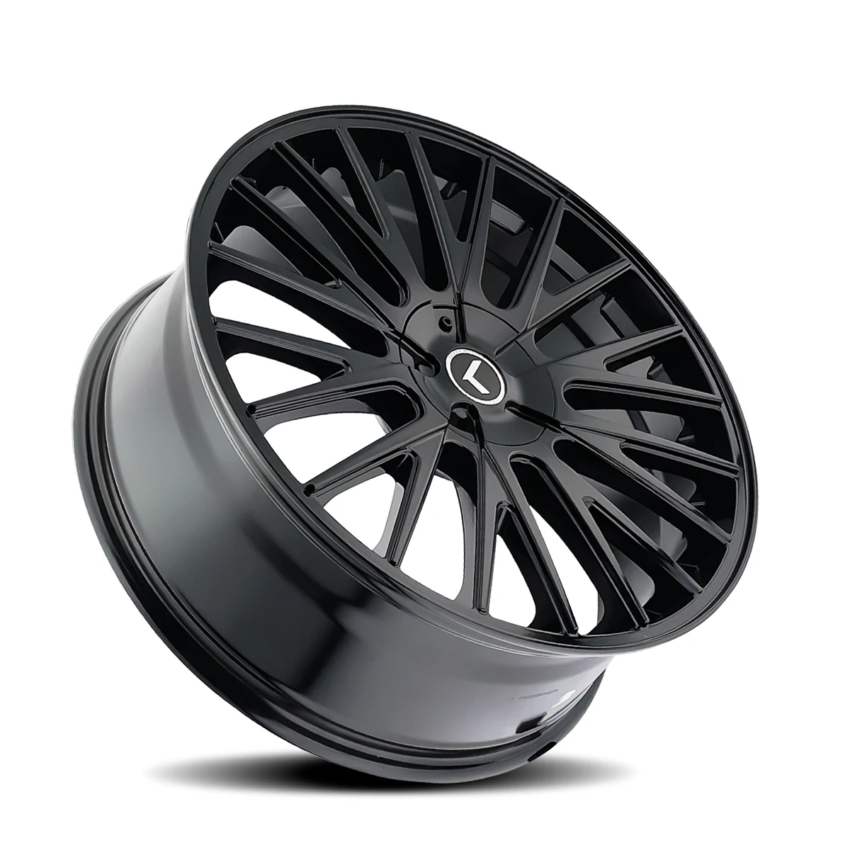 Double Down Gloss Black Rims 17x8 5x108 ET38