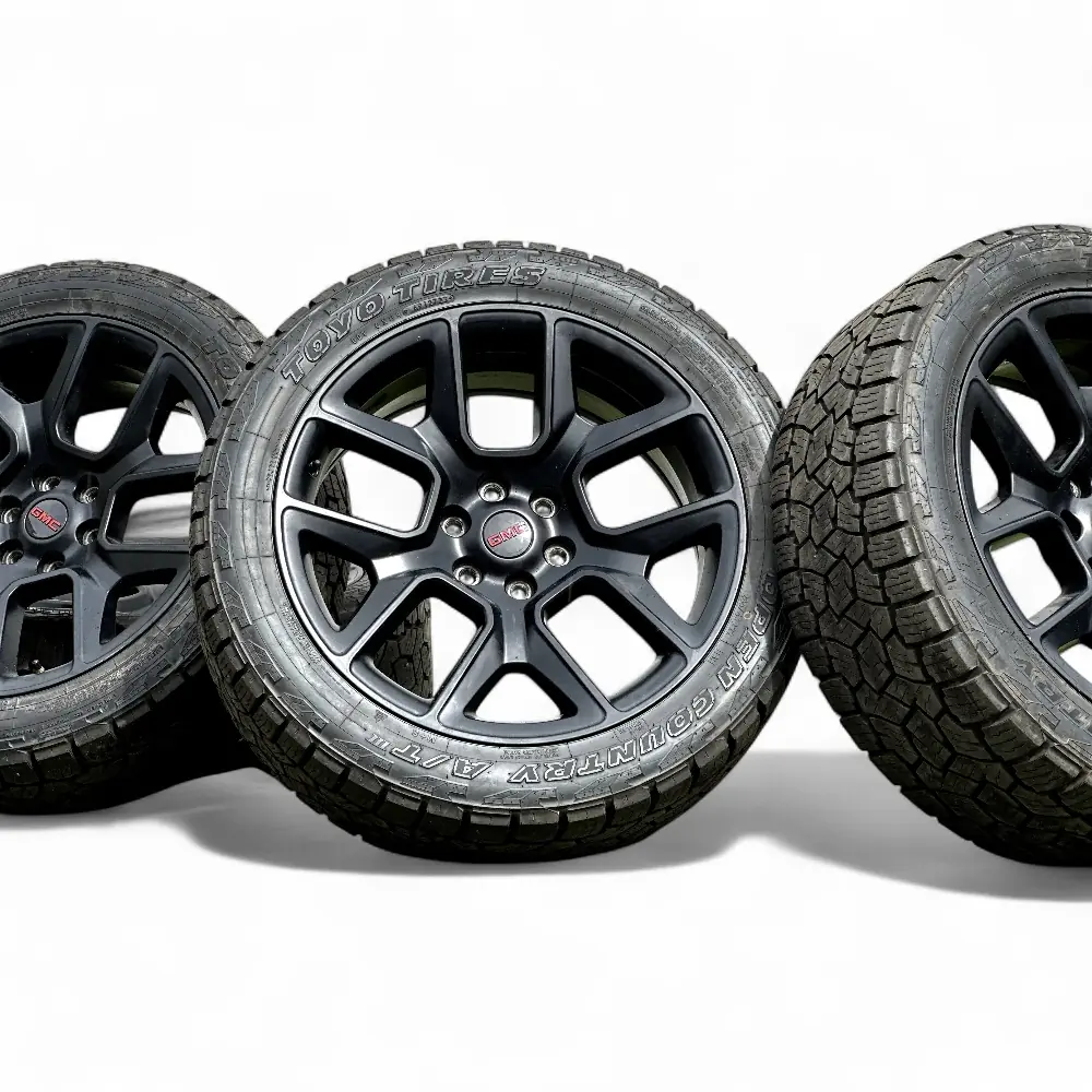 Dodge-Ram + Toyo Dodge-Ram 10 Spoke Powder Coat Black 22x9.0 Wheels 6x139.7 Rims with Toyo Open Country A/T III 285/45R22 Tires Wheel & Tire Package - View 6
