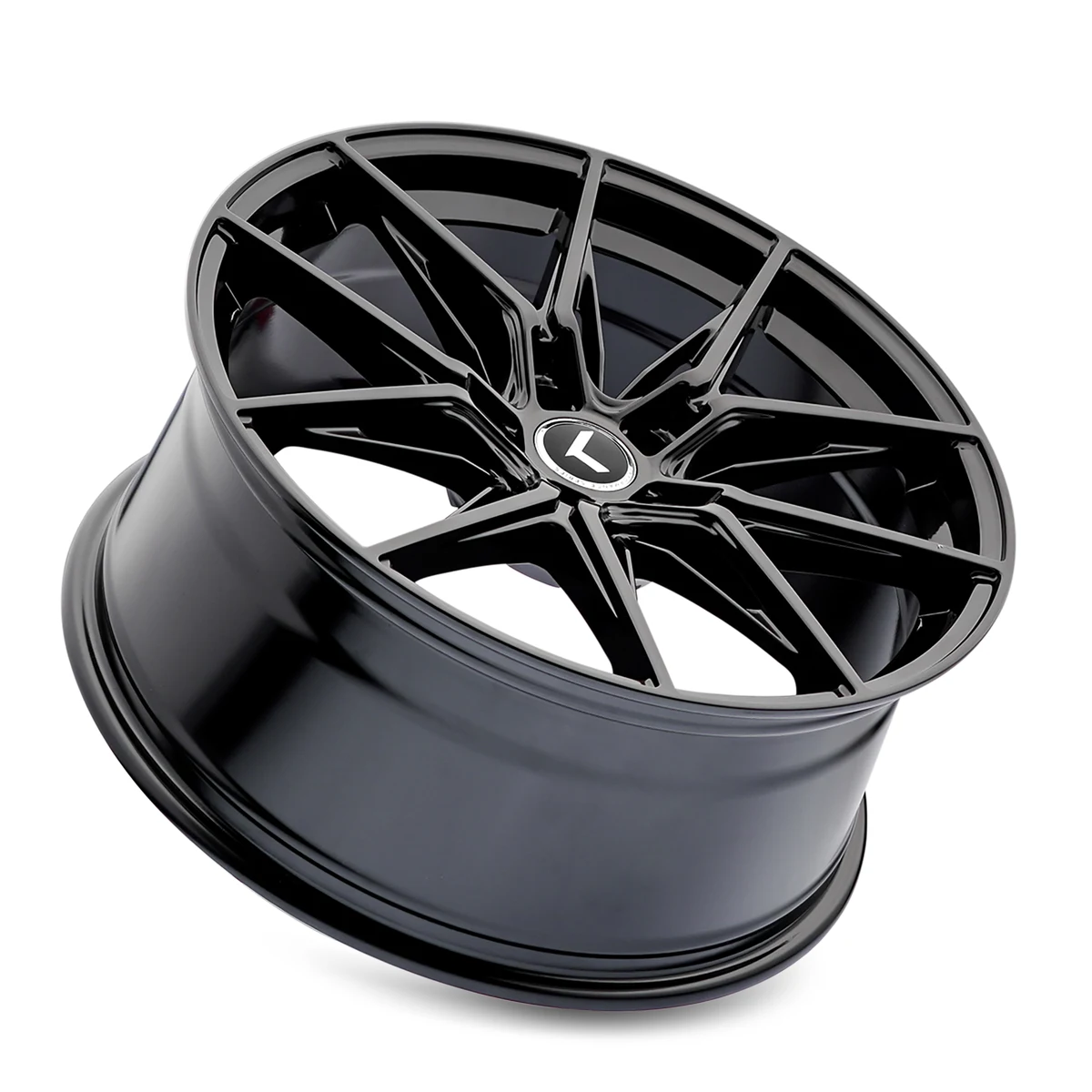 Evolve Gloss Black Rims 18x8.5 5x112 ET30