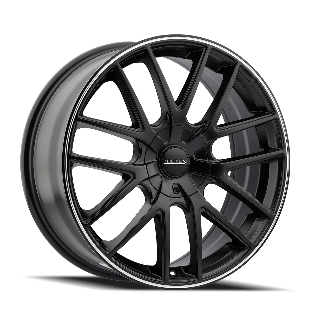 Touren Tr60 Matte Black Machined Wheel Touren Tr60 Matte Black Machined Wheel