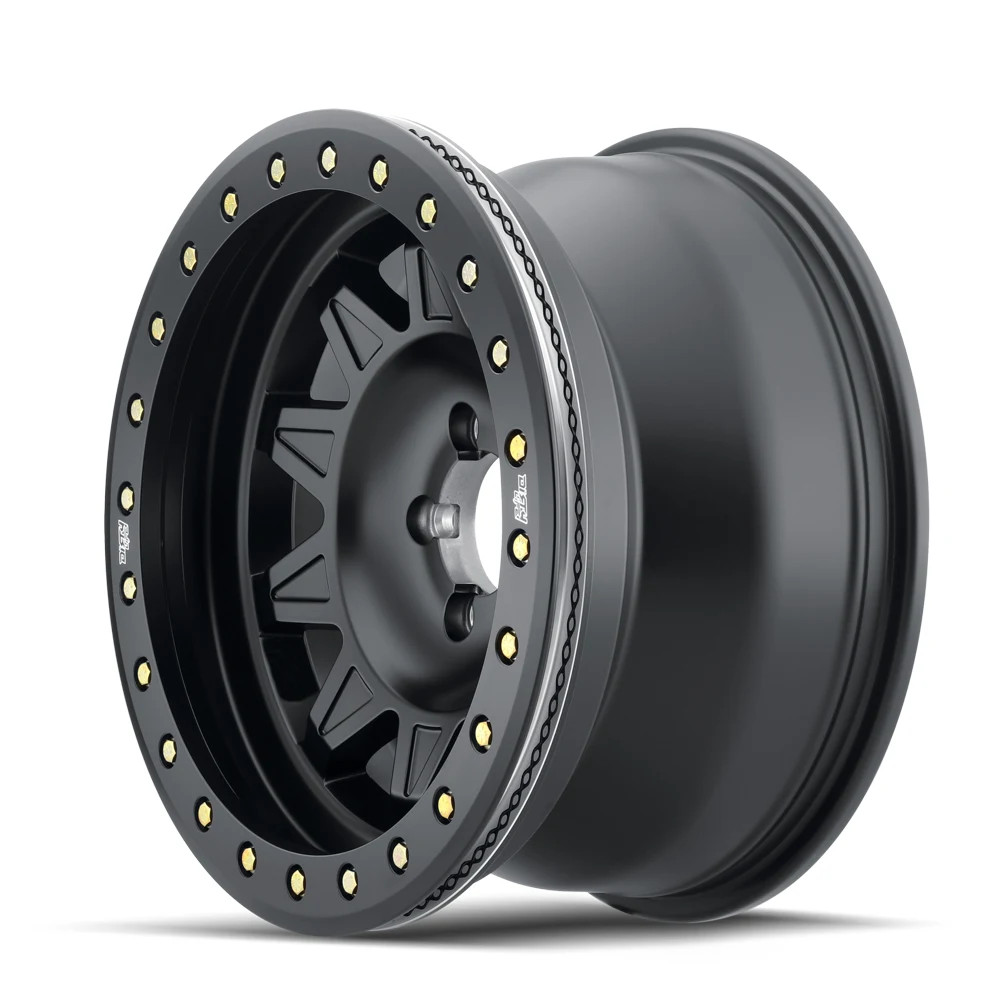 Roadkill Matte Black Rims 15x7 None ET13