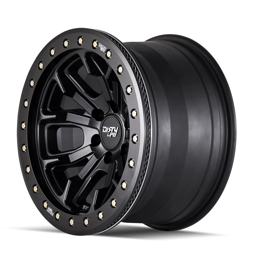 Dt-1 Satin Black Rims for Ford F150, Ford Expedition, Ford Raptor